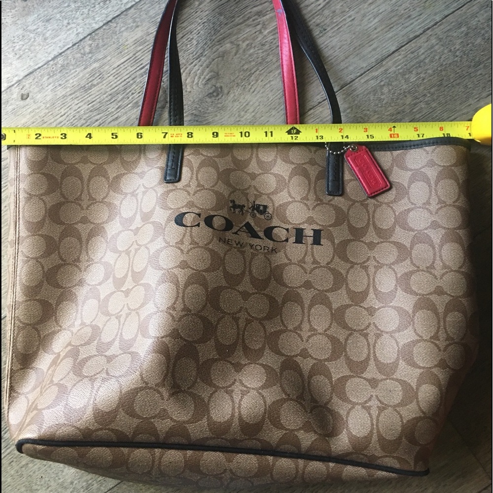 XL COACH BAG 100% AUTH*MINT
